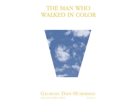 Livro the man who walked in color de georges didi-huberman (inglês)