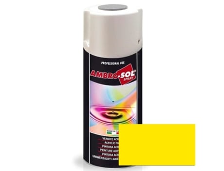 Spray Acrílico Amr/Cádmio Ral-1021 400Ml AMBROSOL