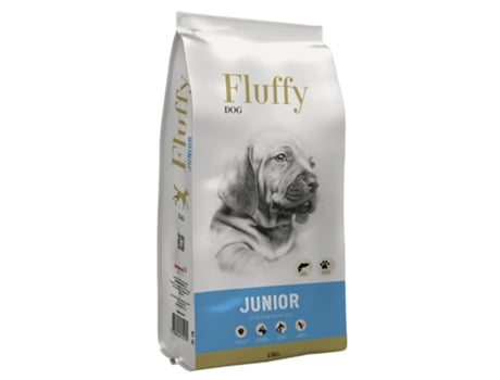 Ração Seca para Cachorro Quantidade: 15 kg FLUFFY