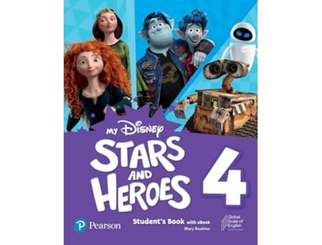 Livro My Disney Stars Heroes Level 4 Students Book With Ebook And Resources de Pearson (Português)