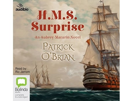 Livro H.M.S. Surprise de Patrick O'Brian (Inglês)