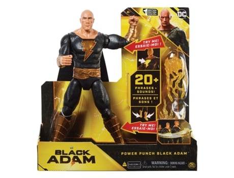 Figura de Brincar BLACK ADAM Black Adam Power Punch (30,4 x 8,2 x 31,4 cm)