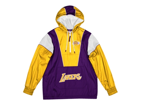 Fato de Treino de Homem para Fitness MITCHELL & NESS Los Angeles Lakers Roxo (M)