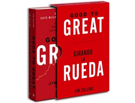 Livro Estuche Good To Great + Girando La Rueda de Jim Collins (Espanhol)