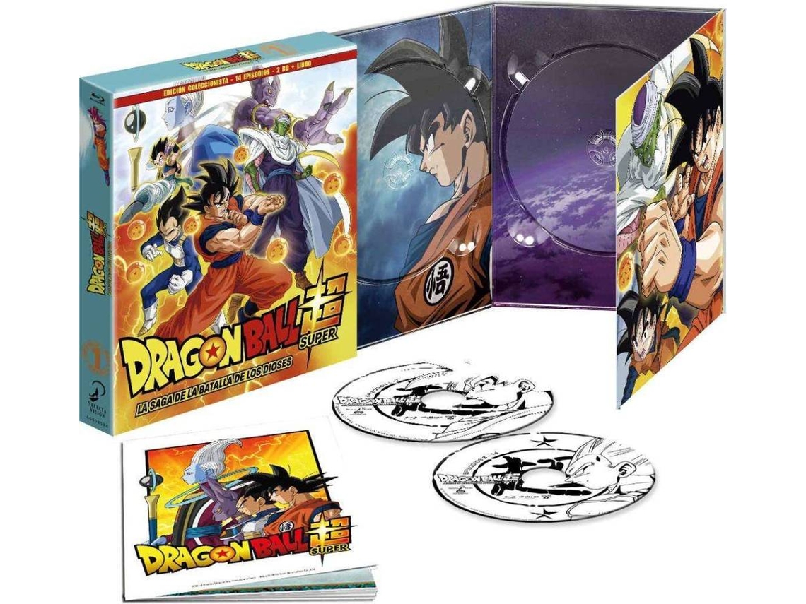 DVD Dragon Ball Super. Box 1. La Saga De La Batalla De Los Dioses Episodios  1 A 14 (Edição em Espanhol)