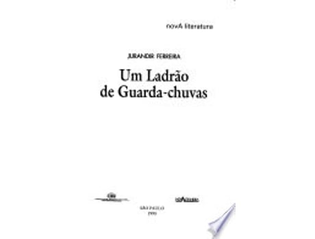 Livro LADRAO DE GUARDA-CHUVAS, UM de FERREIRA, JURANDIR (Português do Brasil)