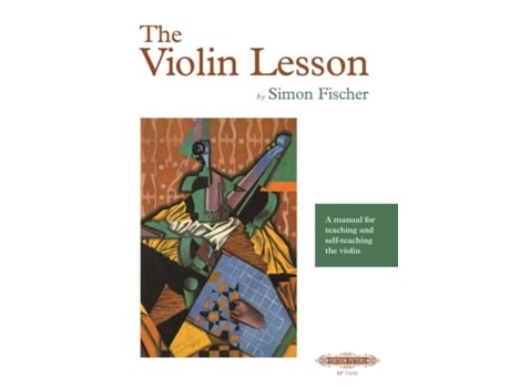 Livro Violin Lesson de Fischer e Simon (Inglês)