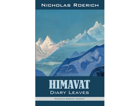 Livro Himavat Diary Leaves de Nicholas Roerich (Inglês)