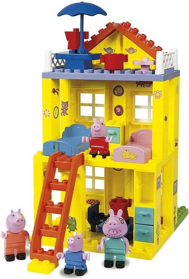 Construções SIMBA Peppa Pig Casa de Blocos