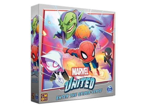 Jogo de Tabuleiro CMON LIMITED Marvel United: Into The Spider-Verse En (Idade Mínima Recomendada: 14 Anos)