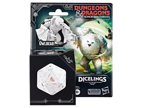 Figura de Ação DUNGEONS & DRAGONS Collectible White Owlbear (20,64x19,05x18,42)