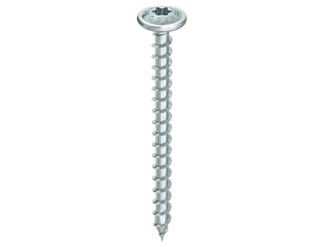 Parafuso Topix-Plus Heco 8 X 60 Torx Cabeça Redonda Az Rosca Total Caixa com 100 61234 HECO SCHRAUBEN