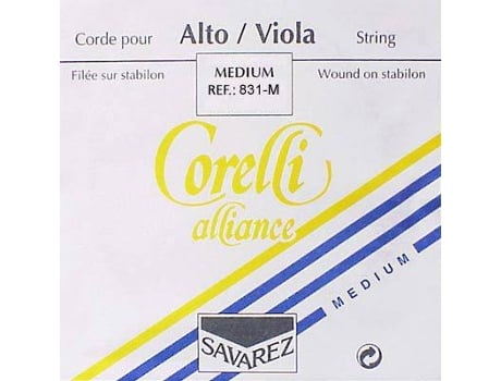 Corelli Cordão de Viola A1 33/37 Cm. Médio Alumínio