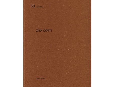 Livro Zita Cotti De aedibus 53 English and German Edition de GianMarco Jenatsch (Inglês)