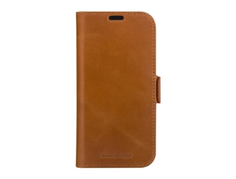 Capa Fólio para iPhone 15 Pro Max DBRAMANTE1928 Castanho