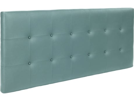 Cabeceira de Cama DHOME Acolchoado (Azul - Tecido e Polipele - 105 x 8 x 60 cm)