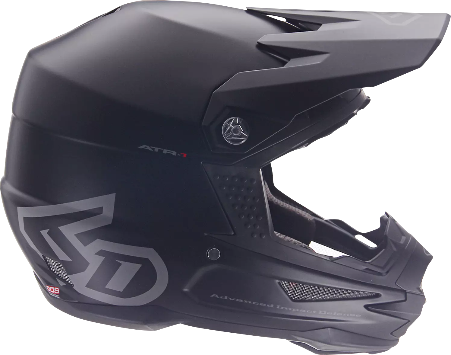 Capacete Offroad 6D Helmets - Atr-1 - Solid Black Matte