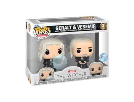 Figuras FUNKO Pop Tv: Witcher Season 2 - Geralt e Vesemir (Exclusivo Worten)