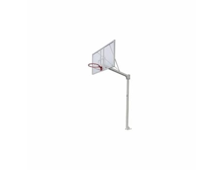 Conjunto de 2 aros de basquetebol de tubo simples com base de âncora - sem pranchas ou aros SOFTEE EQUIPMENT Deluxe