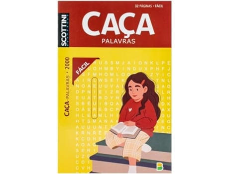 Livro Scottini Caça-Palavras 32P N. 2000 Fácil de Todolivro (Português)