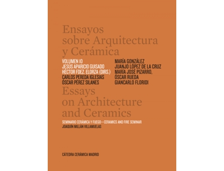 Livro Ensayos Sobre Arquitectura Y Ceramica Vol 10 de Aparicio Guisado Jesús María (Espanhol)