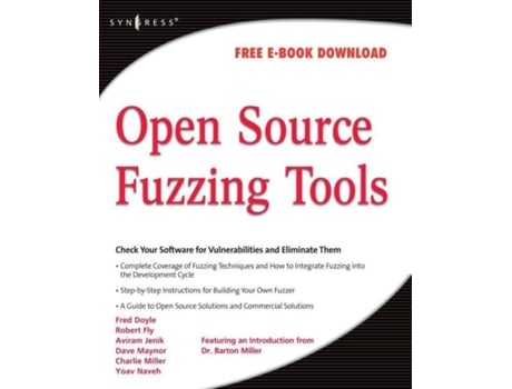 Livro Open Source Fuzzing Tools de Noam Rathaus e Gadi Evron (Inglês)