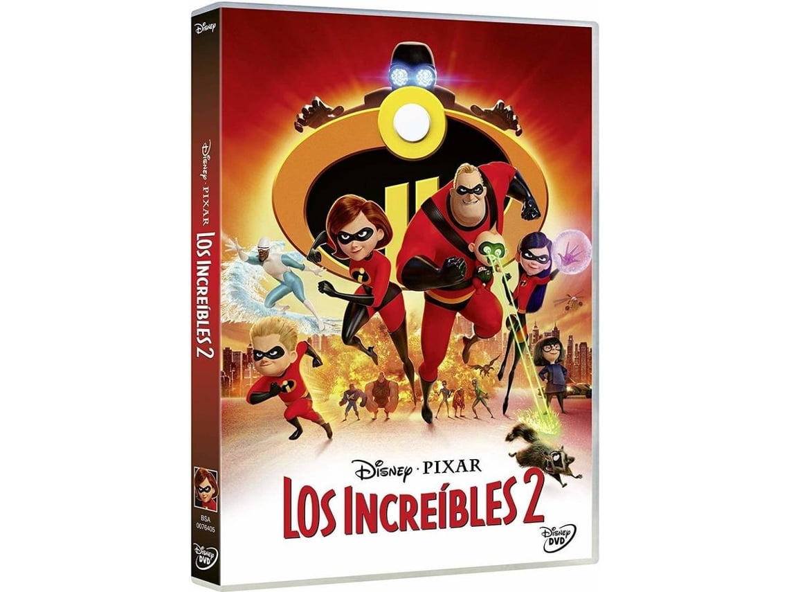 DVD The Incredibles 2 (Disney / Pixar) Los Increíbles 2 (Edição em  Espanhol) | Worten.pt