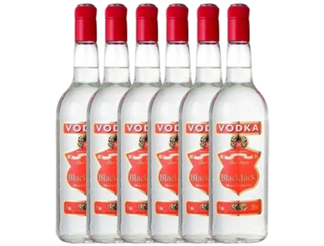 Vodka BLACK JACK Black Jack (1 L - 6 unidades)