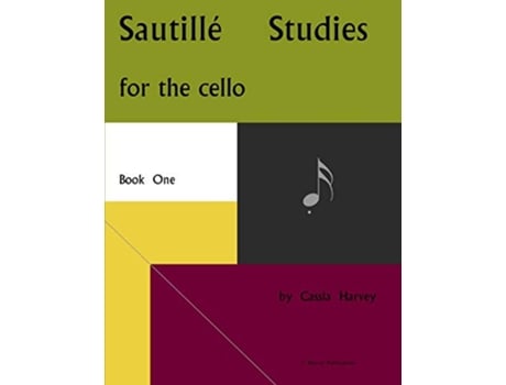 Livro Sautille Studies for the Cello Book One de Cassia Harvey (Inglês)