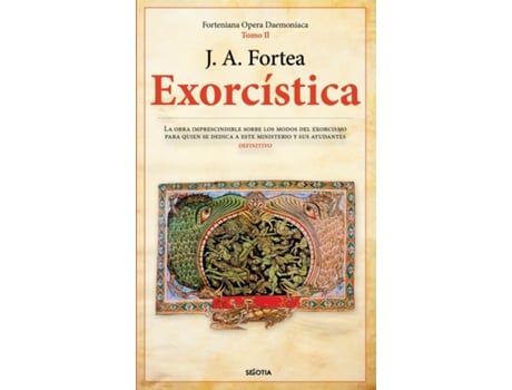 Livro Exorcística de José Antonio Fortea (Espanhol)