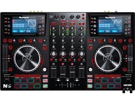 Controlador DJ NUMARK NV II (Canais: 4 - Mac e Windows - Serato DJ)