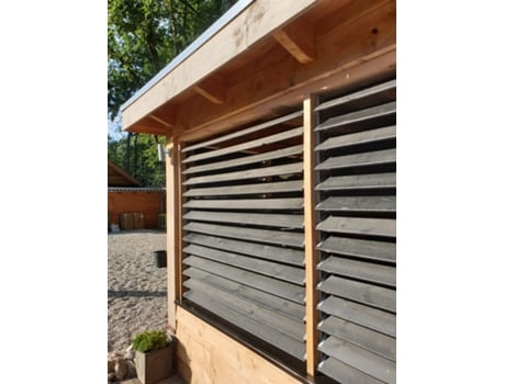 Flex Fence Estores Exteriores em Aço Inox 165 Cm WOVAR