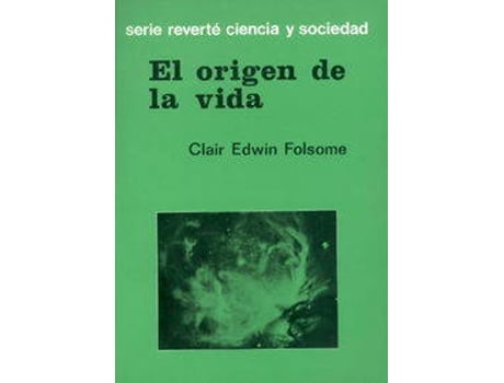 Livro El Origen De La Vida de Clair Edwin Folsome (Espanhol)