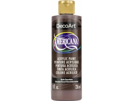 Tinta Acrílica AMERICANA Chocolate Negro (236 ml)