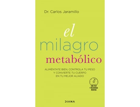 Livro El Milagro Metabólico de Dr. Carlos Jaramillo (Español)