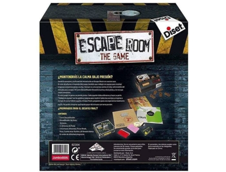 Diset Jogo De Tabuleiro Escape Room Rompecabezas Dourado