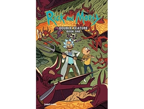 Livro Rick and Morty Deluxe Double Feature Vol. 1 de Ryan Ferrier e Sam Maggs (Inglês - Capa Dura)