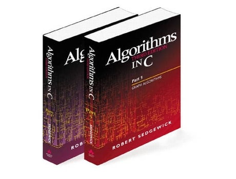 Livro algorithms in c, parts 1-5 de robert sedgewick (inglês)