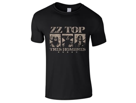 T-shirt ZZ TOP (140 - Preto)