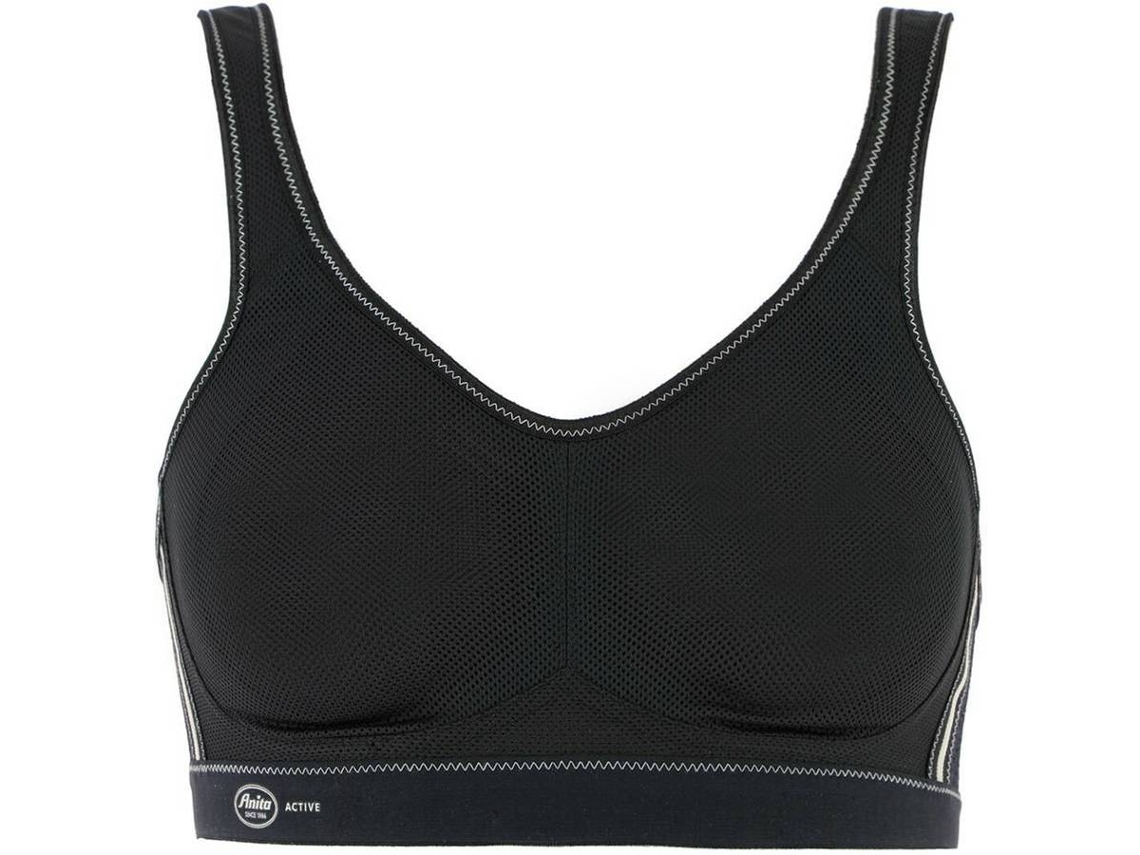 Soutien Desportivo para Mulher ANITA Air Control Preto para Fitness (110AA)