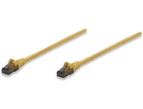 Cabo de Rede IC INTRACOM (RJ45 - 50 cm - Amarelo)