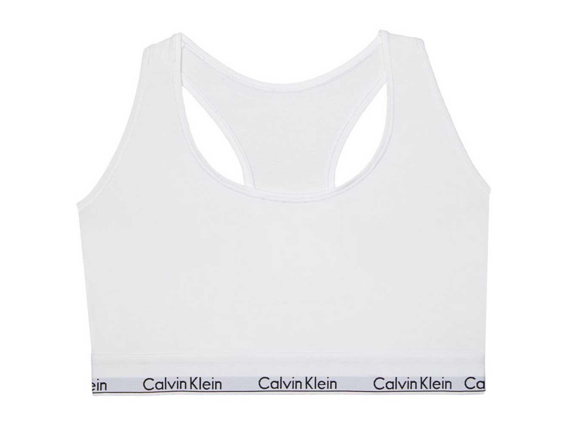 Calvin Klein Underwear Bralette de Algodão Modern