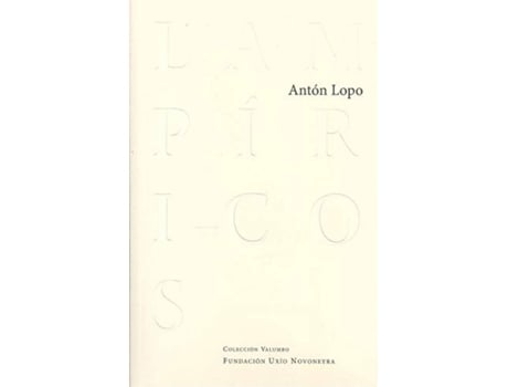 Livro Lampíricos de Antón Lopo (Galego)