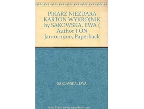 Livro PIKARZ NIEZDARA KARTON WYKROJNIK de Ewa Sakowska (Inglês)