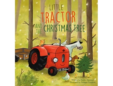 Livro Little Tractor and the Christmas Tree de Natalie Quinart (Inglês - Capa Dura)