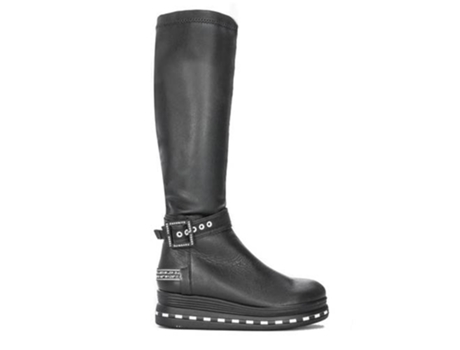 Botas SKECHERS Nubuck Mulher (38 - Preto)