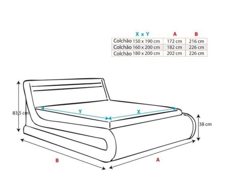 Cama de Casal com Estrado Elevatório Rodas Cor Preta 150X190Cm com Colchão Texas