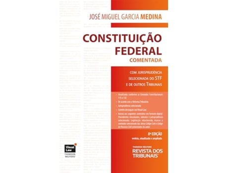 Livro Constituição Federal Comentada 8O Edição de José Miguel Garcia Medina (Português)