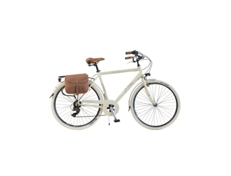 Bicicleta de Cidade Vintage Canellini Via Veneto Retro Alumínio Homem Creme 54 VIA VENETO BY CANELLINI