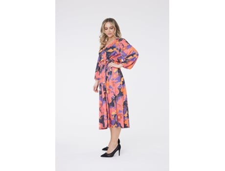 Vestido CHAPTER LONDON Bella Floral Dress Mulher (Tamanho: 14)